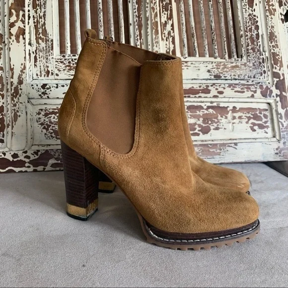 Tory Burch Suede Booties - Picture 16 of 16